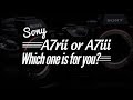 Sony A7rii vs A7iii, which one is for you? With downloadable RAW files from both!