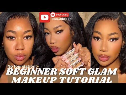 QUICK & EASY SOFT GLAM MAKEUP TUTORIAL | WOC