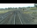 Fall in front of train close call