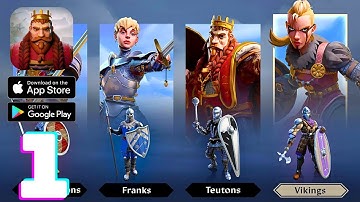 Dawn of Ages: Medieval Games Walkthrough Gameplay - Part 1 (iOS, Android)