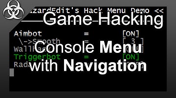 Game Hacking Menu in C++ with Navigation (Arrow Keys)