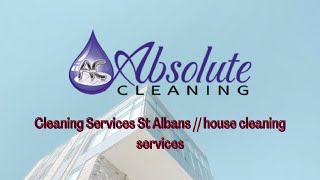 Absolute Cleaning Solutions All Services Video