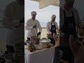 Cooking on the beachcilento coast of italy
