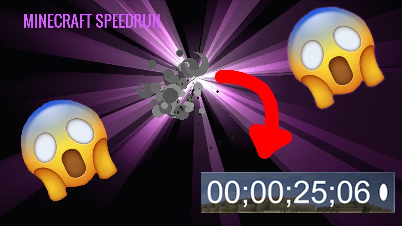 Minecraft speedrun 1.16 (25.06s No glitches) World record! - YouTube