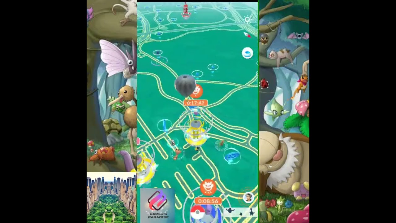 Central Park in New York City ,one of the biggest Pokémon Go Nest and best for playing Community Day