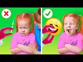 GIRL VS DOCTOR! 💉😰🍬 || All Parents Should Know These Useful Life Hacks