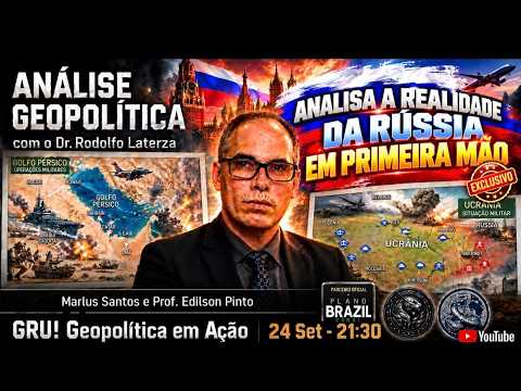 ANÁLISE GEOPOLÍTICA COM OS MELHORES ESPECIALISTAS
