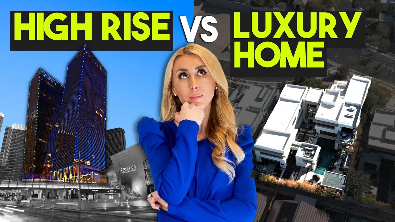 Featured video: HIGH RISE Living Vs. LUXURY Custom Home Living In Las Vegas Nevada