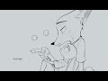 Movie Night 🩷 Judy X Nick 🩷 Zootopia Comic Dub