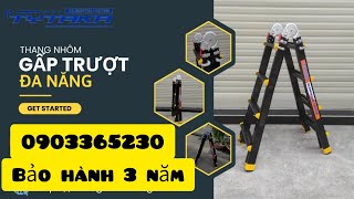 [Đánh Giá] Thang Nhôm Gấp Trượt TYTAKA TKB - 45 - Sơn Tĩnh Điện Siêu Bền Bỉ