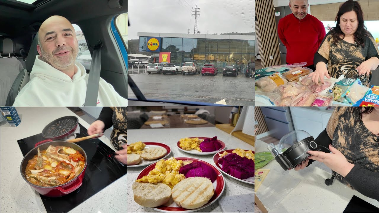 Comprei muita coisa por pouco dinheiro ! Caldeirada de peixe ! Máquina de cozer ovos ! Rotinas