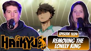 THE GREAT KING'S TRIUMPH! | Haikyu Couple Reaction | Ep 1x24, "Removing the Lonely King"