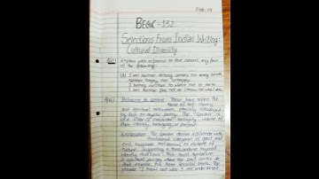 BEGC - 132 Solved Assignment 2024-25 in English || Ignou || #ignou #best #handwriting👈🏻 #marks