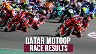 MotoGP 2021 Qatar MotoGP Race Results | Crash MotoGP