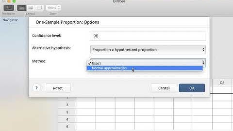 Minitab 19: Calculating a Confidence Interval for a Proportion