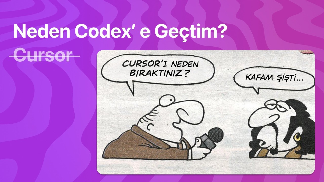 Neden Codex? Cursor’ dan Ayrılma Sebeplerim | opencode