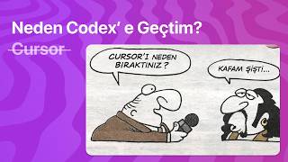 Neden Codex? Cursor Dan Ayrılma Sebeplerim Opencode