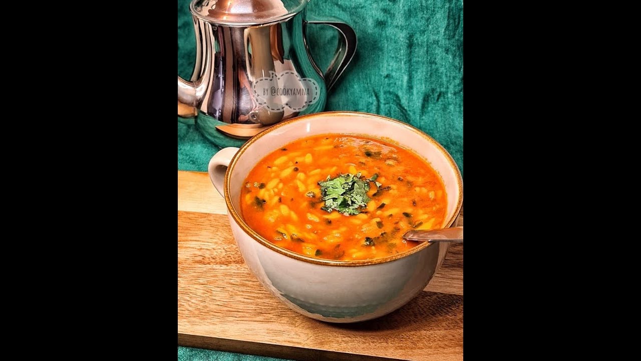 CHORBA LANGUE D'OISEAU SANS VIANDE, RAPIDE ET FACILE