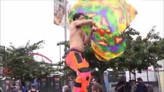 Folsom Street Fair Flag Dancer 2014