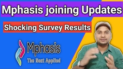 Mphasis Joining Update - by @Vikasteach  #mphasis #joining