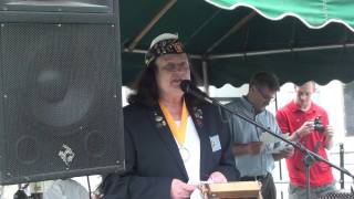 Flag Retirement Ceremony, American Legion, Tamaqua, 6-12-2011, TamaquaArea.com