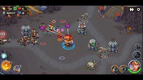 King Of Defense Battle Frontier - World 2 Stage 48 - Nightmare