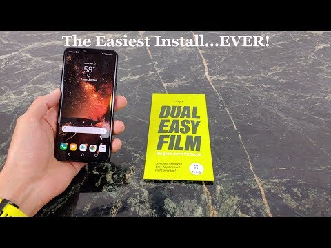 Ringke Dual Easy Film Screen Protector Review LG G8 ThinQ