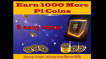 Pi Network New Updates | Complete 6 steps to earn 1000 more Pi Coins | #Pi Network Free Mining