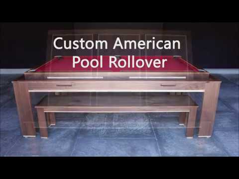 Custom American Pool Rollover Pool Diner - Installation Time lapse ...