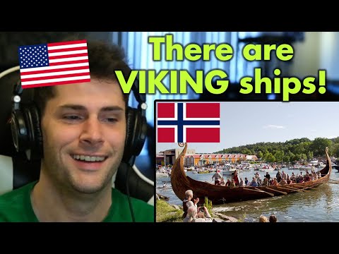 American Reacts to Awesome Things in Tønsberg (oldest city in Norway)