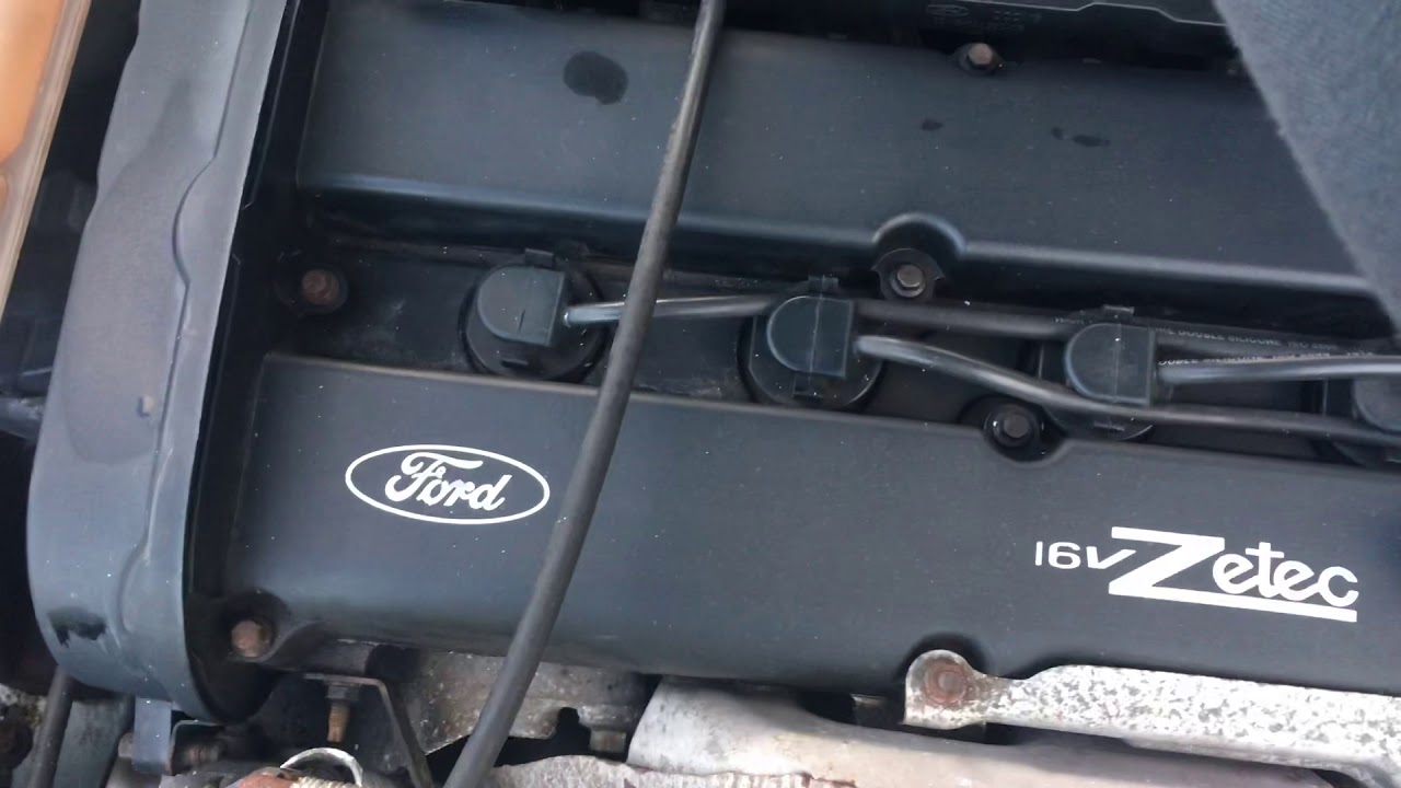 Ford 1.8 Zetec Engine Sound 100k Miles - YouTube