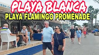 PLAYA BLANCA, LANZAROTE: TIMAMFAYA PALACE | FLAMINGO BEACH | IBEROSTAR - LOVELY PROMENADE WALK