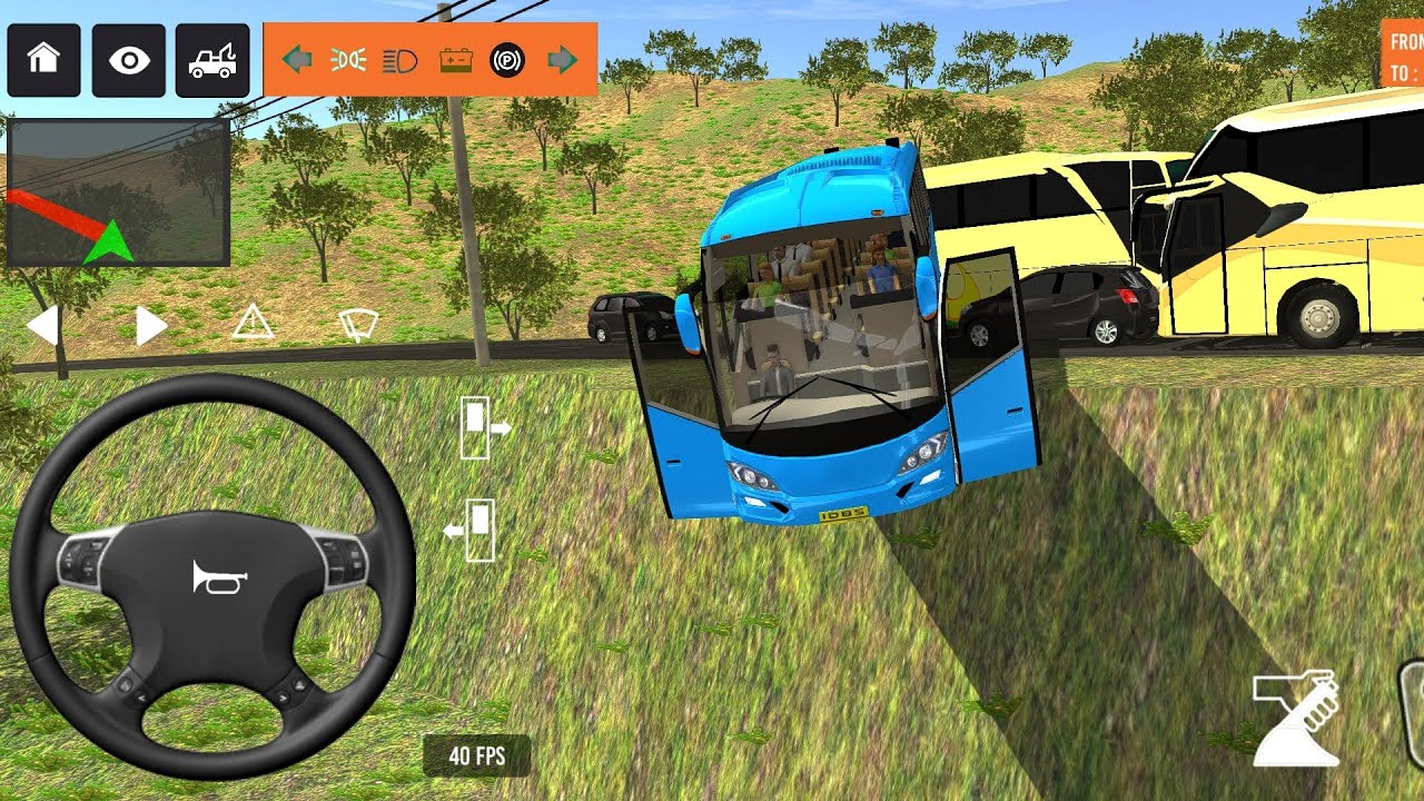 Coach Bus Simulator India Off Road Driving Bus Game Simulator Bablu Gamer Gameplay Video 1731