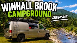 Back and Better Than Ever / Winhall Brook campground, Vermont 