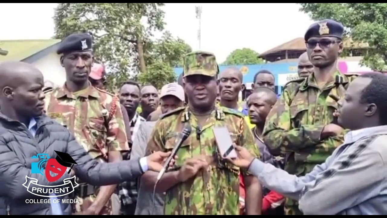 Nandi county  Commander SAMUEL Narrates Police brutality Incident