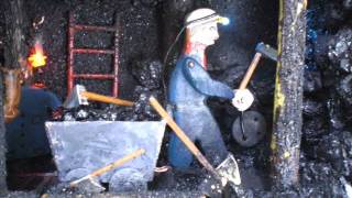 Diorama Mineur de fond Glück Auf !
