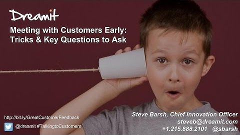 The Art of Customer Feedback