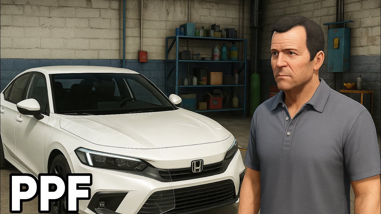 My Civic for PPF & Got My Revo Back from Workshop | GTA V Story Mode | Full Car Life 🏎️