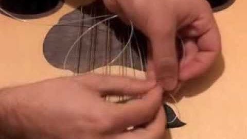 How to Change Oud Strings