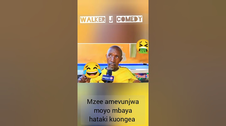 yaani huyu mzee bana😂😂 look what happened to this mzee😂😂#walkerjcomedy #funny #comedyfilms #comedy