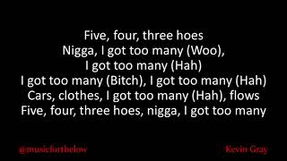 Tyga - Too Many (Lyrics)