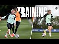 Training  ready for villa away plus champions league focus  chelsea fc 2324