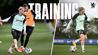 TRAINING | Ready for Villa away plus Champions League focus | Chelsea FC 23/24