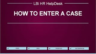 LBi HR HelpDesk