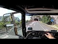 102pov driving scania s500 relax in  spain