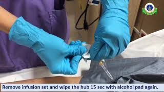 RHCM HA forum Disconnect elastomeric pump : Rama Home Chemotherapy