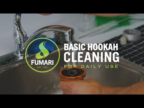 Como limpar seu Hookah Em 3 minutos | fumari