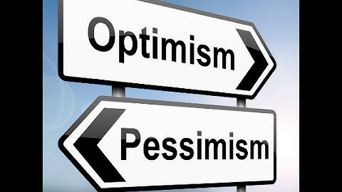 Tony Robbins- Optimism Vs Pessimism (why it