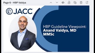 Primary Aldosteronism | HBP Guideline | JACC