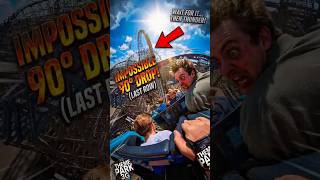 WORLDS BEST COASTER? 💀 Iron Gwazi LAST ROW is INSANE! 🎢 #shorts